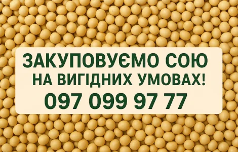 Закупаем сою на выгодных условиях