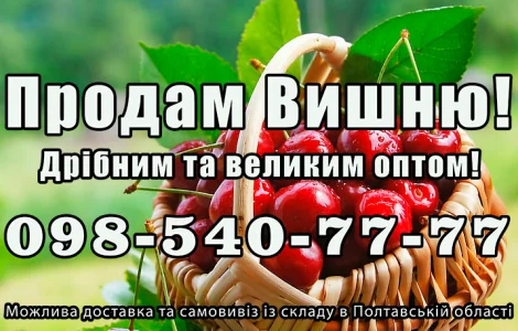 Реализую вишню