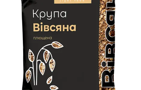 Крупа овсяная плющеная ТМ «Holm’s» – полипропиленовая упаковка 500 г