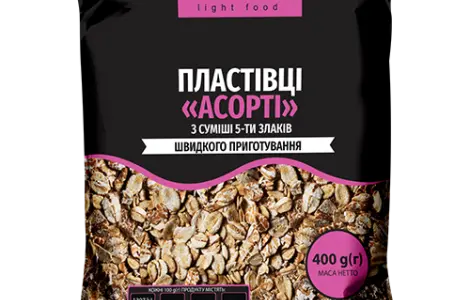 Пластівцы Ассорти 5 злаков ТМ «Holm’s»