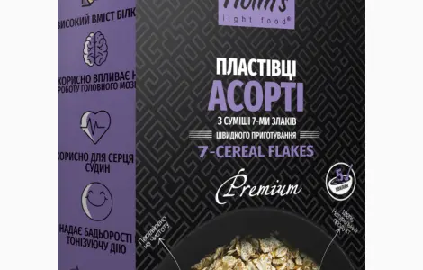 Пластівці Асорті з суміші 7 злаків