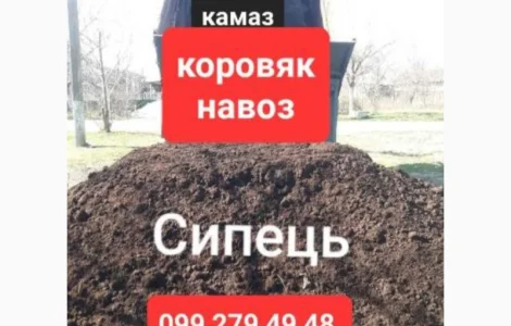 Доставка чорнозему та перегною в Одесі
