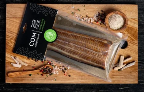 Мармуровий сом холодного копчення