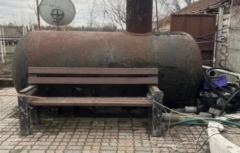 5 куб 2 шт газгольдер ресивер бочка резервуар ёмкость