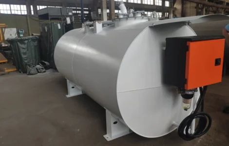 Металевий резервуар 5000л для дизельного палива та бензину