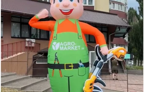 Человек машет на дороге