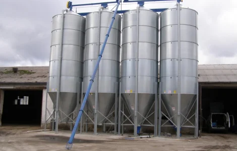 Силос MICHAL для пеллет топливных