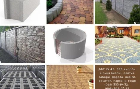 ФБС 24.4.6. ЗБВ вироби. Кільця бетоні