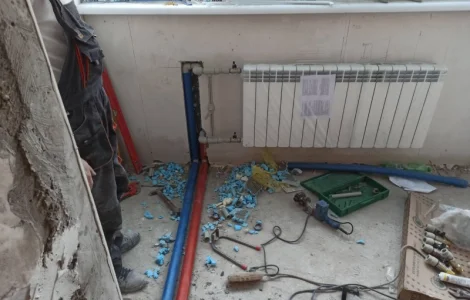 Монтаж отопления в частном доме