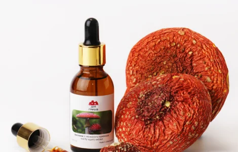 Мухомори в краплях та капсулах
