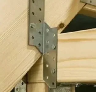 Пластина для кріплення балки 170×35×2 мм оцинкована