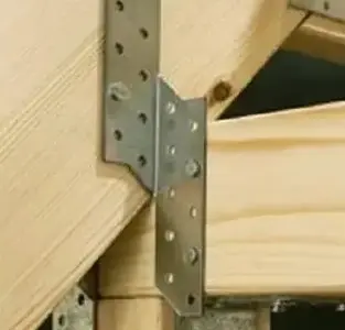 Пластина для кріплення балки 170×35×2 мм оцинкована