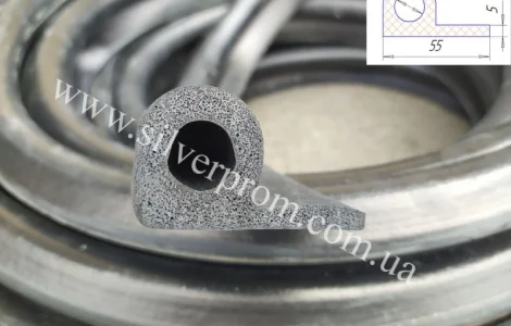 Ущільнювач для герметично-захистних дверей