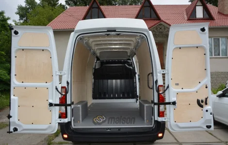 Обшивка фургона фанерою