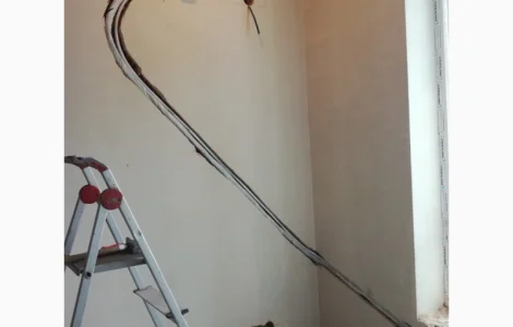 Заштробить Заложить трассу (магистраль) под кондиционер Гатне Крюковщина Вишневое Боярка