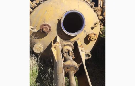 Эмалированный химический реактор Серн 6,3 м³ с мешалкой