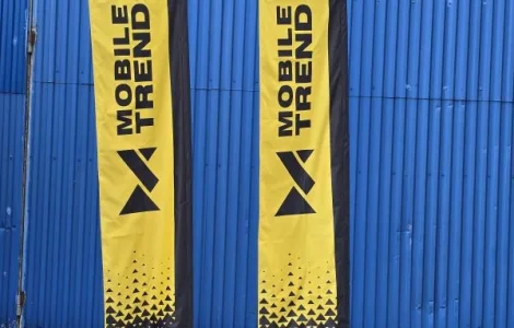 Мобільна реклама вашого бізнесу. Прапори-віндери від виробника