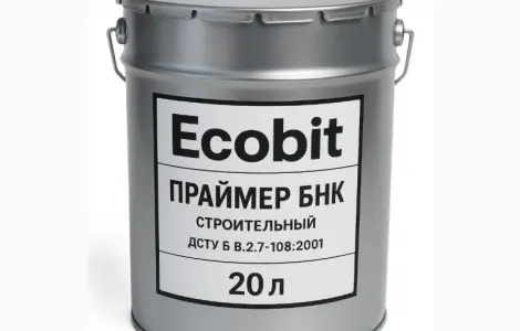 Праймер БНК Ecobit ДСТУ Б В.2.7-108-2001 ( ГОСТ 30693-2000) 20 л