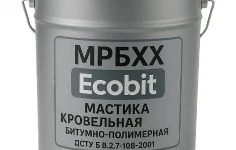 МРБХХ Ecobit Мастика покрівельна бітумно-полімерна ДСТУ Б В.2.7-108-2001 20 кг