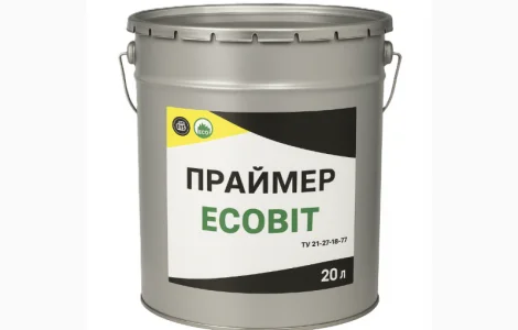Кровельный гидроизоляционный эластомерный праймер МКВК Ecobit ТУ 21-27-39-77