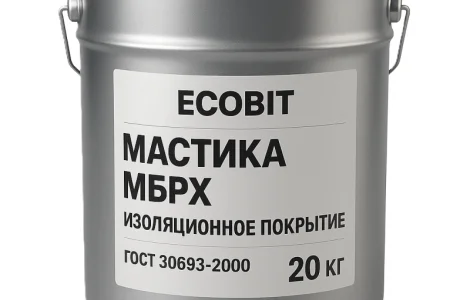 Мастика МБРХ Ecobit ГОСТ 30693-2000 Изоляционное покрытие 20 кг