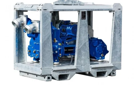 Насос для строительного водопонижения иглофильтрами 35м3/час 20м