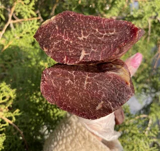 Мраморная конина сырокопченая