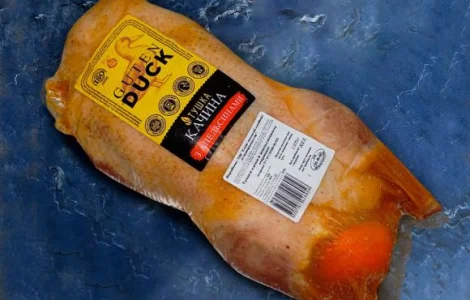 Тушка утки в апельсиновом маринаде 1 кг