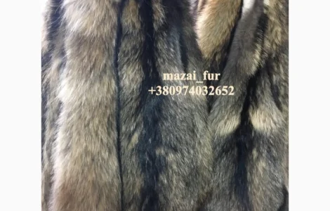 Шкуры енота зимние