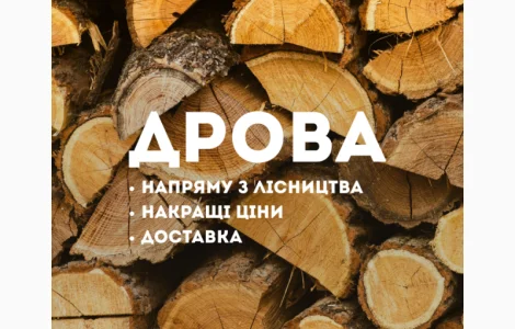 Продаємо ДРОВА твердих порід