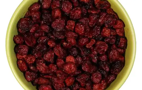 Журавлина клюква, курага, ізюм, фініки без цукру