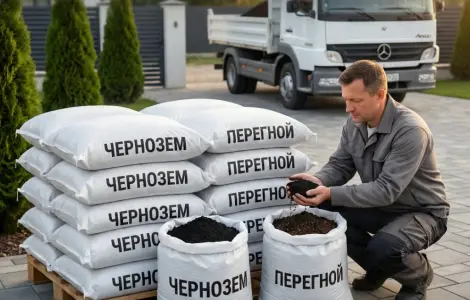 Чорнозем та перегній