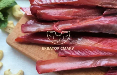 Соломка філе горбуші в'ялена 250 г