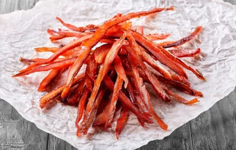 Соломка горбуши вяленая сушеная натуральная 1кг