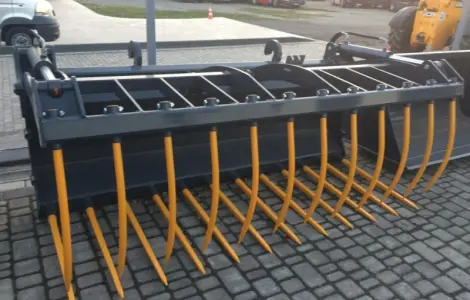 Вила с прижимом DSZ L 23 JCB