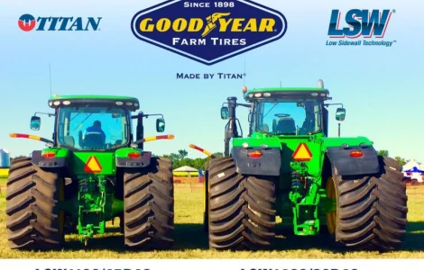 Шина VF1100/45R46(LSW) GoodYear Optitrac R-1W