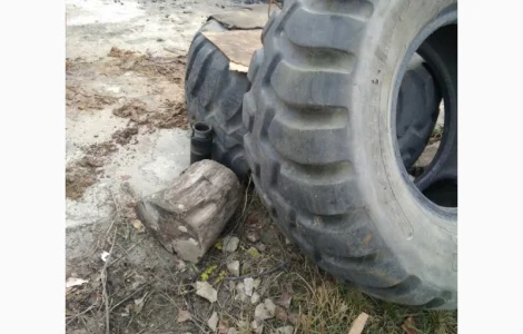 Бу шина 650/55r25 goodyear в наличие 2 шт. для спецтехники