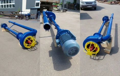 Насос НЦИ-Ф-100 для навозу свинокомплексів