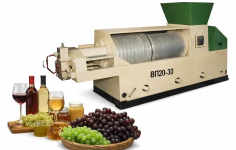 Прес ВП 20-30 для переробки виноградної мезги