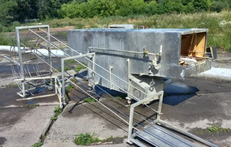 Машина для мойки тары SEMI-STAL A/S DK 2880. Рабочая
