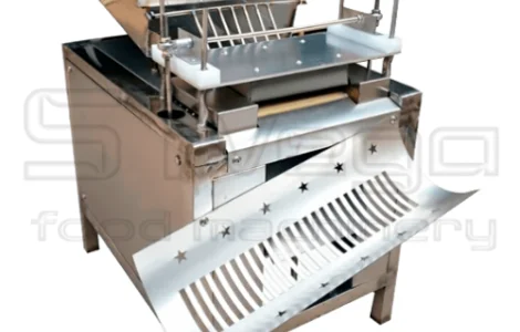 Машина промислова для очищення перепелиних яєць (яйцечистка) STvega Qual Egg Peeler F1000