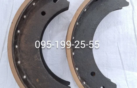Колодка гальмівна 3ПТС-12. Колодка гальмівна 1ПТС-9