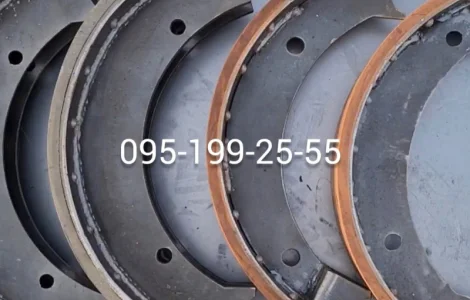 Колодка гальмівна 2ПТС-4. Колодка гальмівна 2ПТС-6