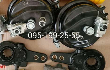 Камера тормозная 2ПТС-4 100-3519010-01. Ось (балка) 2ПТС-4 2ПТСЕ-4-02-01СБ