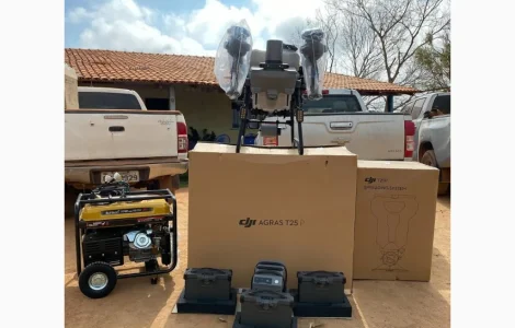 DJI Agras T25P Agricultural Sprayer Drone
