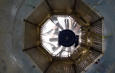Газовий пальник для модульної зерносушарки