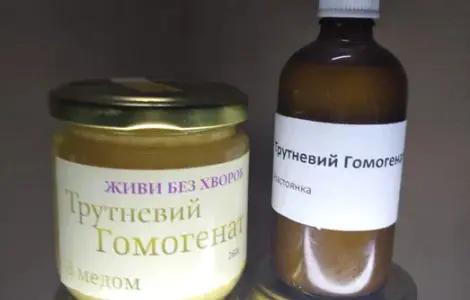Трутневий гомогенат з медом