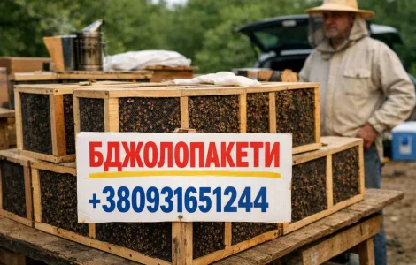 Продам пчелопакеты. Карника. 100 шт+