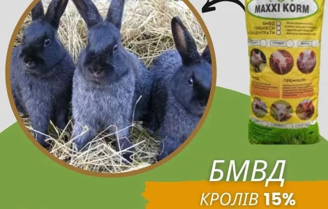 БМВД 15% для кроликів