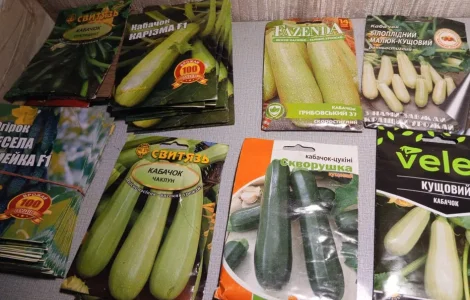 Продам семена кабачков и огурцов